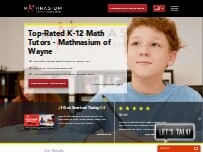 Website Screenshot Mathnasium