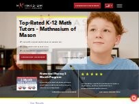 Website Screenshot Mathnasium