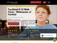 Website Screenshot Mathnasium