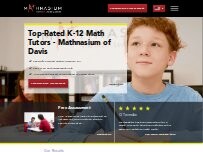 Website Screenshot Mathnasium