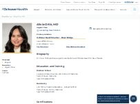 Website Alicia Ortiz, MD