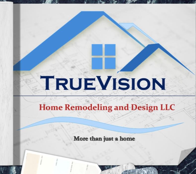 TrueVision Home Remodeling & Design Center Logo