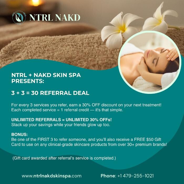 Images NTRL + NAKD SKIN SPA
