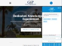 Website Screenshot Gillen & Pickelsimer