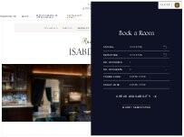 Website Screenshot Isabelle’s