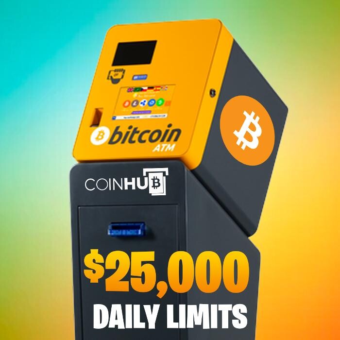 Images Bitcoin ATM Orange - Coinhub