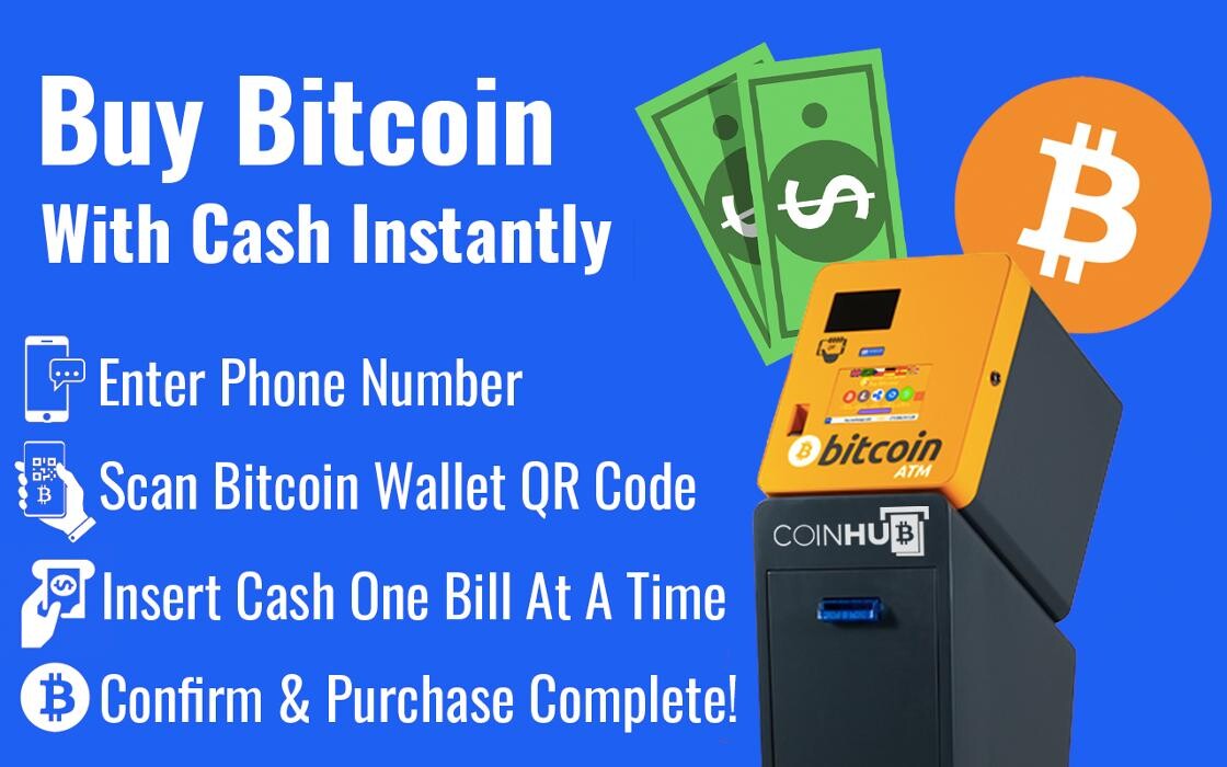 Images Bitcoin ATM Orange - Coinhub