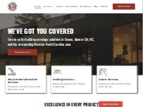 Website Screenshot RONALD GIPSON INC