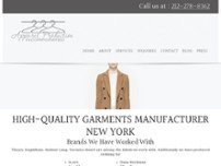 Apparel Production website screenshot