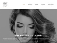 Epique Lash Spa website screenshot