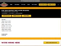 Website Screenshot Texas Roadhouse