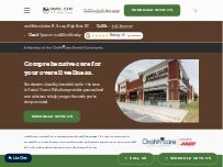 Website Screenshot Collin A Moore, DDS
