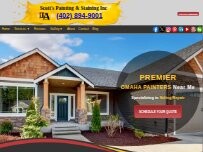 Website Screenshot Scott's Painting & Staining Inc