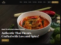 Website Screenshot West Covina Thai Cuisine