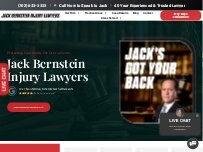 Website Screenshot Jack Bernstein Injury Lawyers