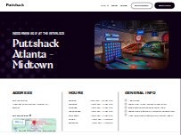 Website Screenshot Puttshack - Atlanta - Midtown
