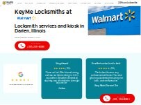 Website Screenshot KeyMe Locksmiths