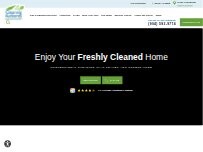 Website Screenshot The Cleaning Authority - Saint Augustine