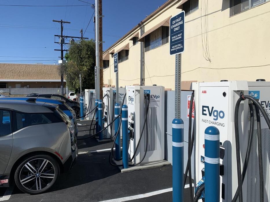 Images EVgo Car Charging Station