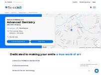 Website Screenshot Advanced Dentistry – A Dental365 Company
