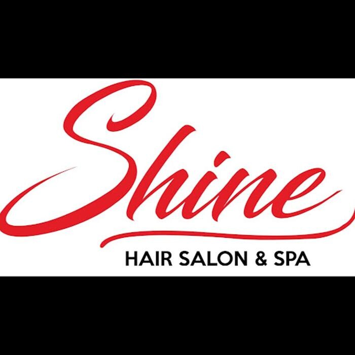 Shine hair salon and spa Logo