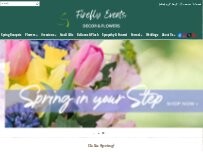 Website Screenshot Firefly Events Decor & Flowers