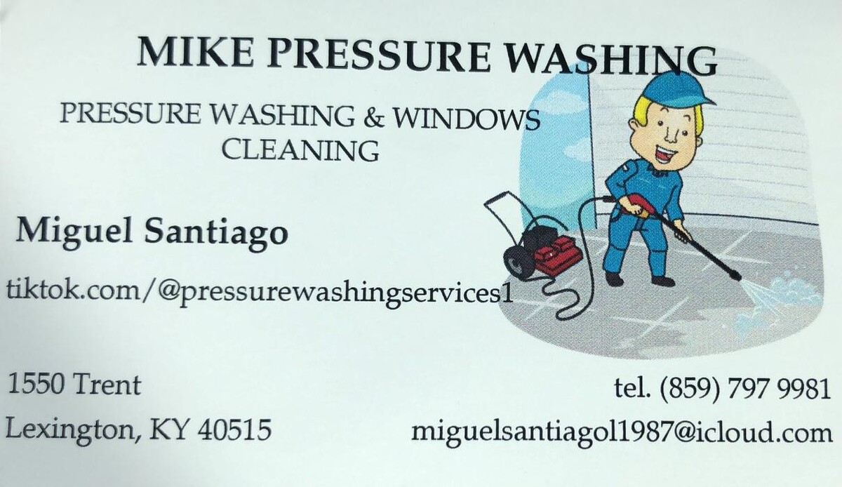 Mike's Pressure Washing & Windows Cleaning Logo