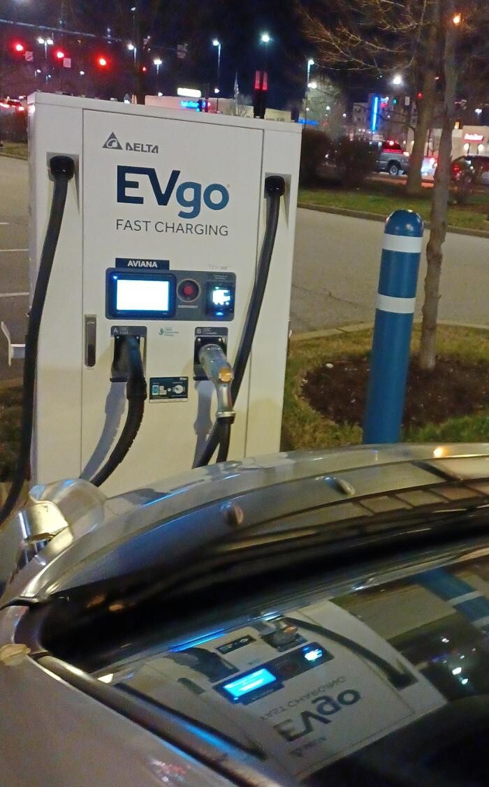 Images EVgo Car Charging Station