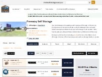 Website Screenshot Freeway Self Storage