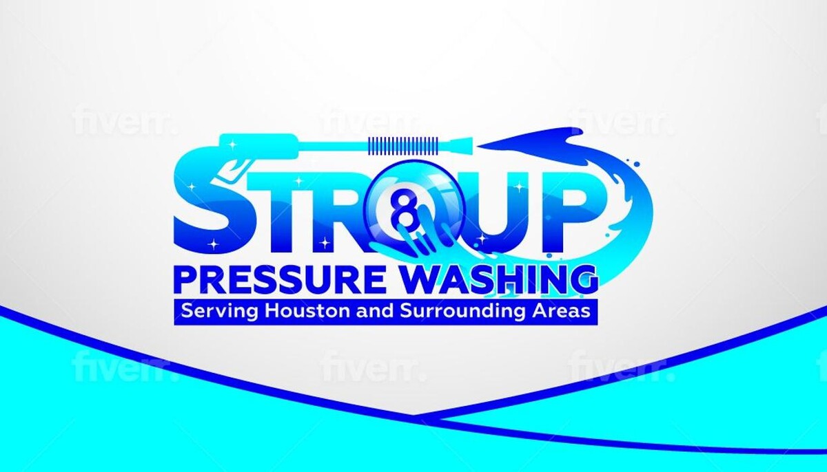 Str8-Up Pressure Washing Logo