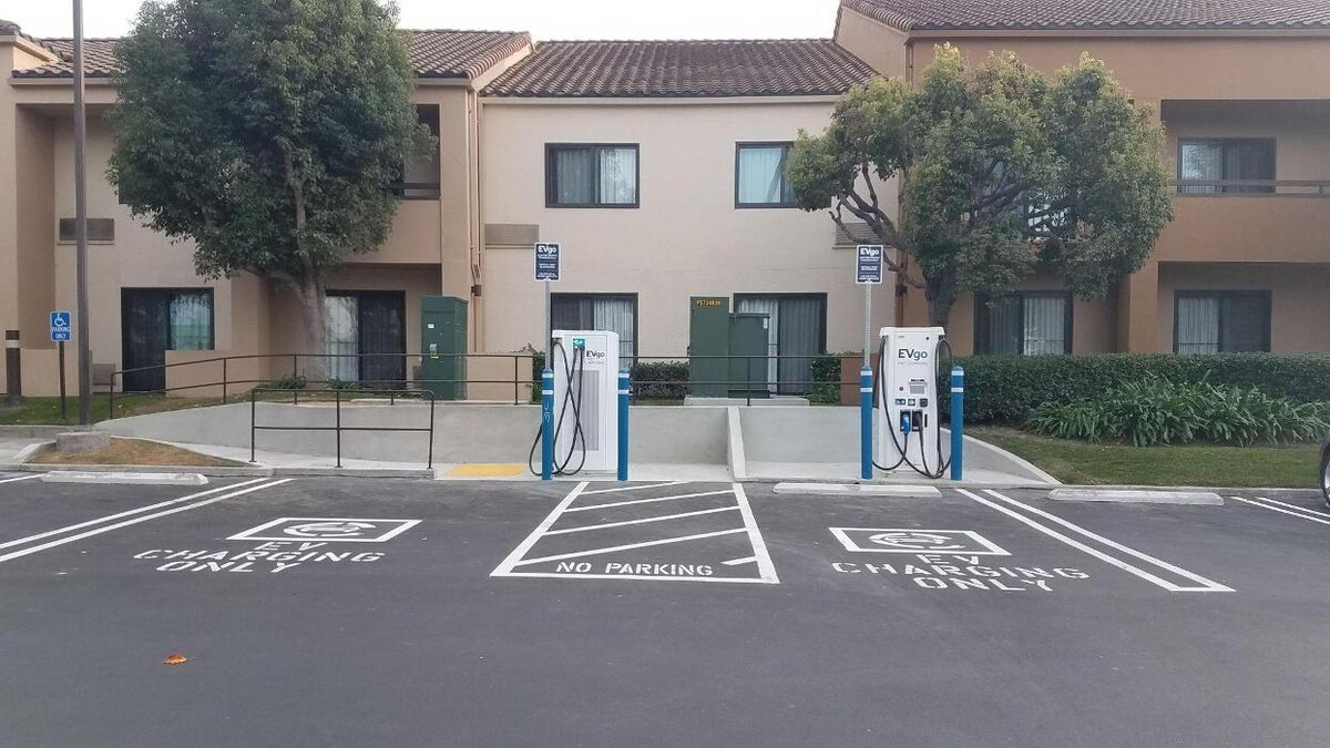Images EVgo Car Charging Station