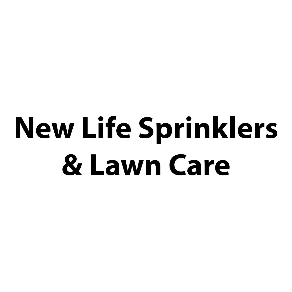 New Life Sprinklers & Lawn Care Logo
