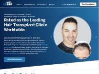 Website Screenshot ForHair Hair Transplant Clinic
