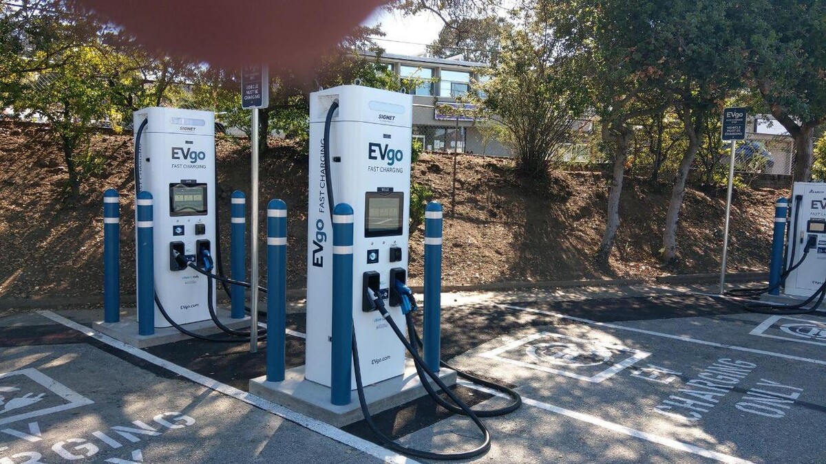 Images EVgo Car Charging Station