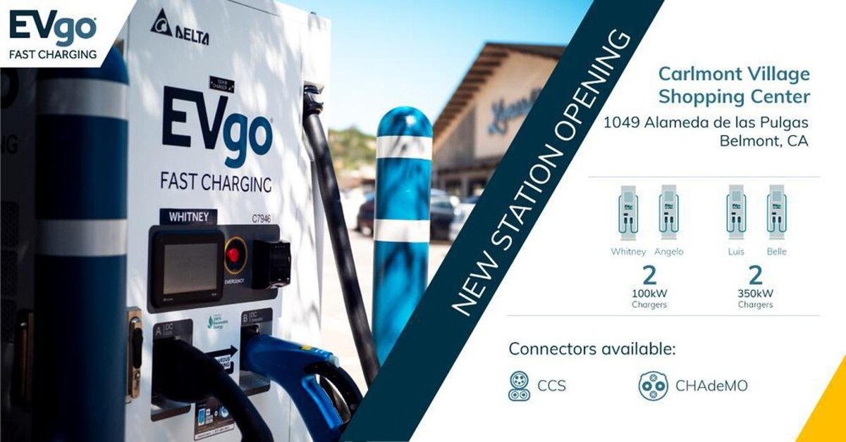 Images EVgo Car Charging Station