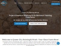 Website Queen City Painting & Wash
