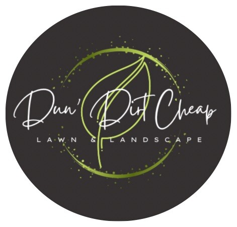 Dun' Dirt Cheap Lawn & Landscape Logo