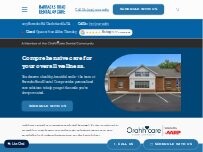 Website Screenshot Barracks Road Dental Care