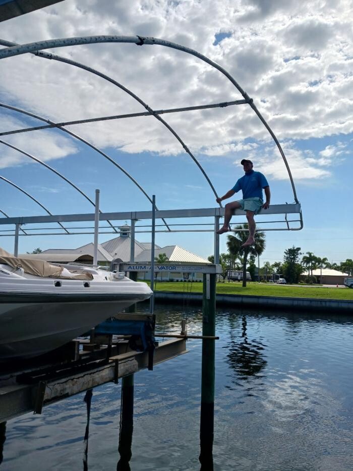 Images Boatlift Canopy Maintenance