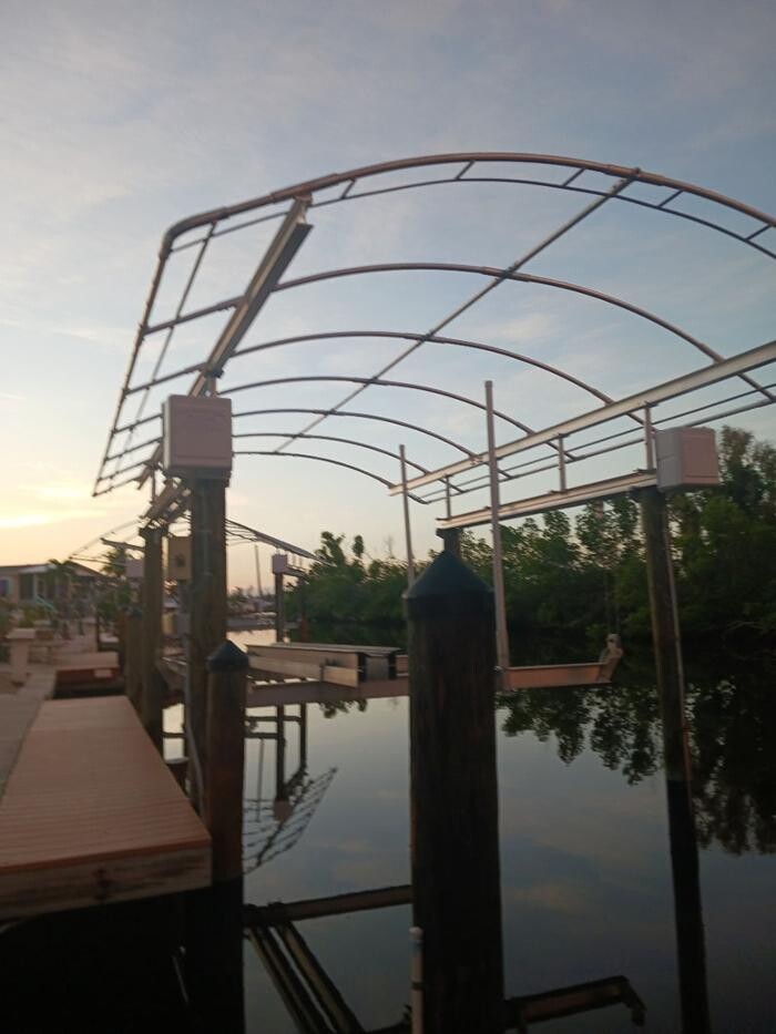 Images Boatlift Canopy Maintenance