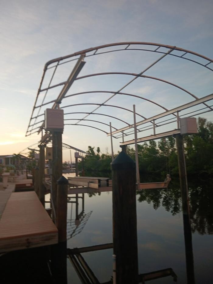 Images Boatlift Canopy Maintenance