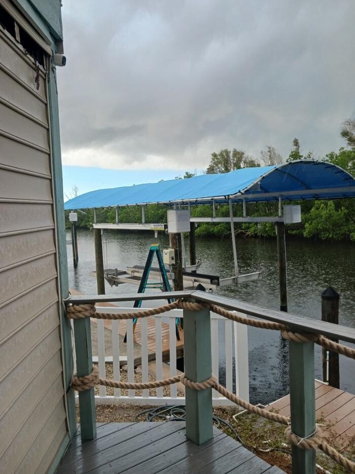 Images Boatlift Canopy Maintenance