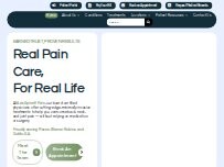 Website Screenshot Axis Spine & Pain Center - Warner Robins, GA
