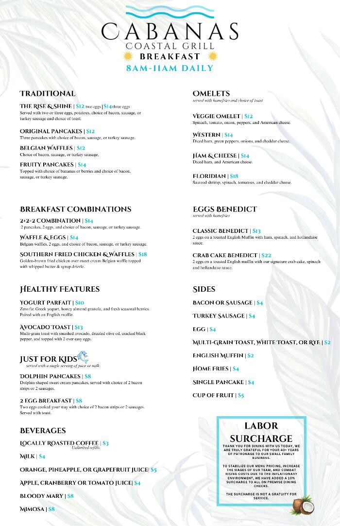Images Cabanas Coastal & Beachside Grill