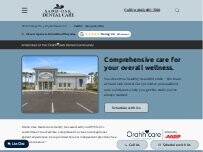 Website Screenshot Sand Oak Dental Care