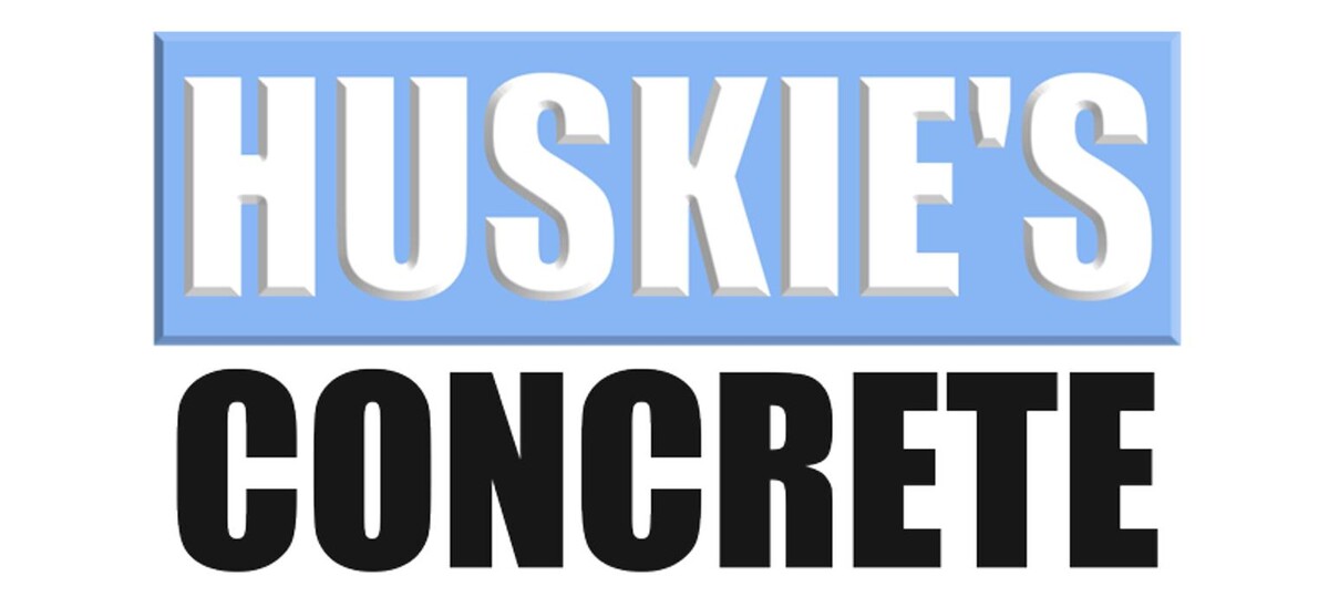 Huskie's Concrete Logo