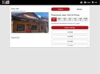 Website Screenshot Westside Pizza