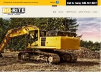 Website Screenshot Do-Rite Construction & Excavating