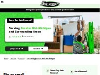 Website Screenshot The Junkluggers of Greater Mid-Michigan