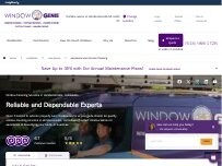 Website Screenshot Window Genie of Hendersonville-Mt Juliet TN